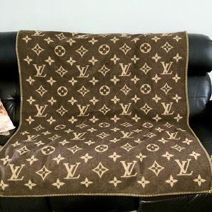 Louis Vuitton throw blanket